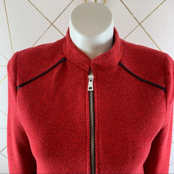 Stradivarius Women’s Faux Leather Accent Overcoat - Picture 4 of 11